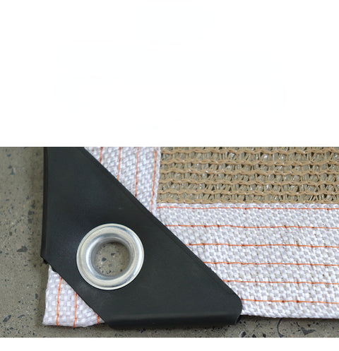 Filet de protection solaire, voile d'ombrage, balcon de cour, ombrage extérieur, filet de protection solaire, filet d'isolation thermique épaissi m3331147