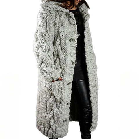 Veste pull grande taille à simple boutonnage m300561 