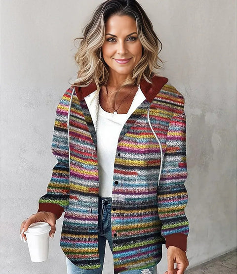 Manteau femme à carreaux grand modèle m300567 