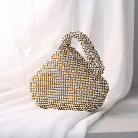 Sac de banquet, strass fait main, sac de soirée, sac de banquet à main m3331047