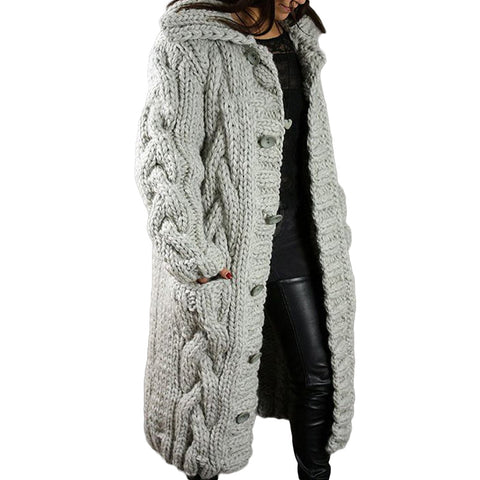 Veste pull grande taille à simple boutonnage m300561 