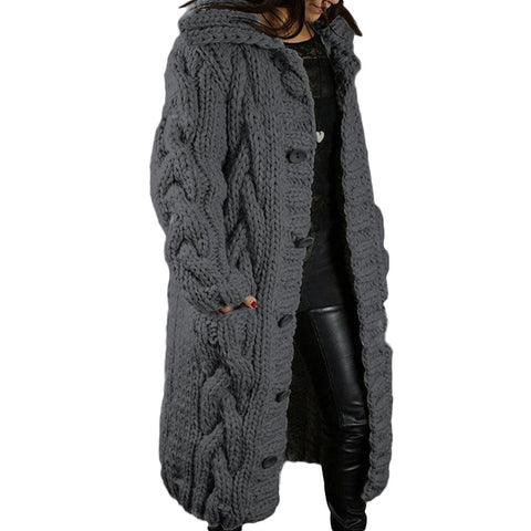 Veste pull grande taille à simple boutonnage m300561 