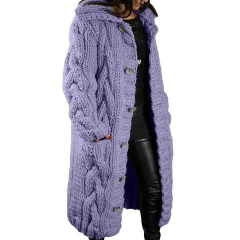 Veste pull grande taille à simple boutonnage m300561 