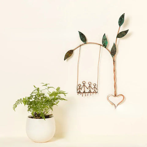Balançoire d'amour en métal, cadeau artisanal m33311004