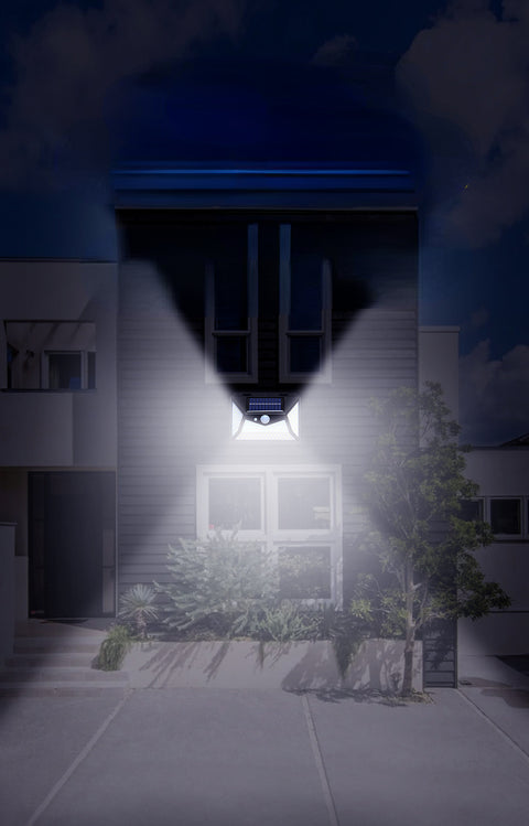 Nouvelles lampes de jardin solaires lampe à induction lampe murale domestique étanche lampe à LED très brillante m3330916