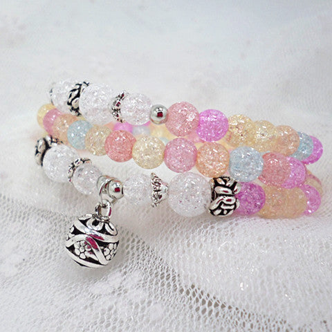 Bracelet en pierre naturelle et cristal pour femme, pierre Wangfu, agate, grenat, m3331298 