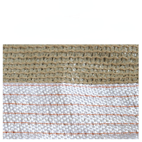 Filet de protection solaire, voile d'ombrage, balcon de cour, ombrage extérieur, filet de protection solaire, filet d'isolation thermique épaissi m3331147