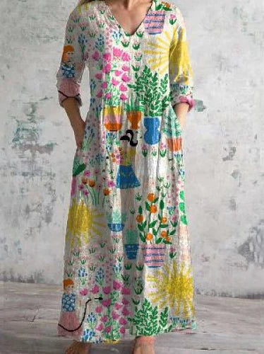 Robe ample femme m301073