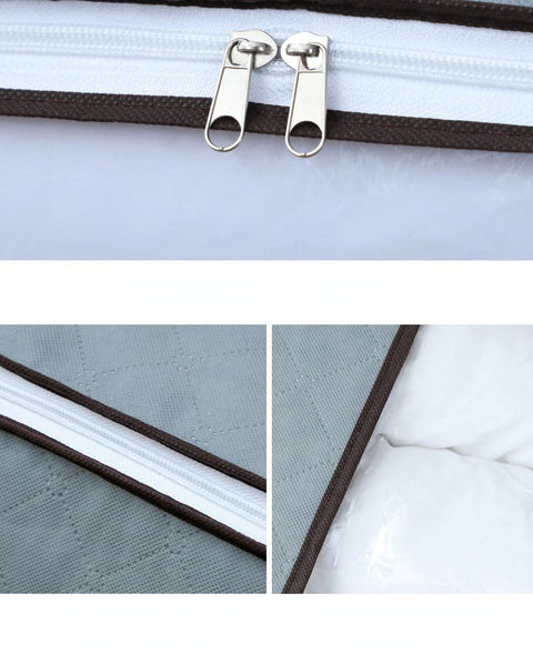 Sac de rangement épais en tissu non tissé de grande capacité pour couettes m3331161