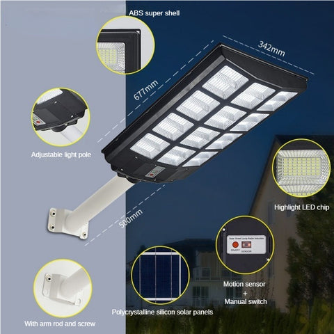 Lampadaire solaire intégré m3330935 