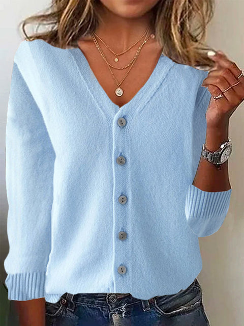 Knitted cardigan women's spring and summer knitted jacket long-sleeved sweater cardigan large size autumn coat women's m301990