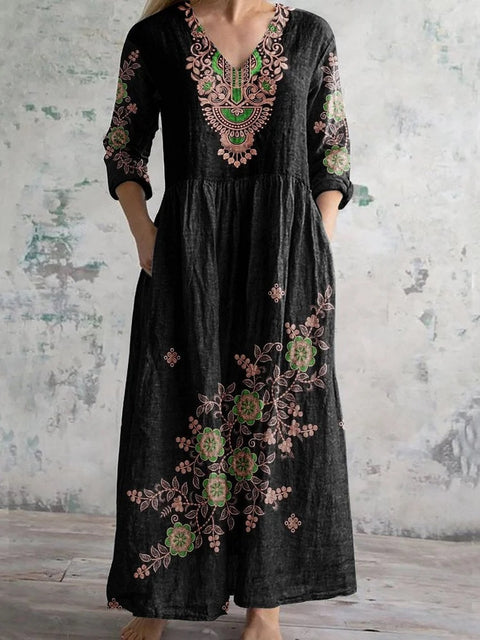 Hängendes Kleid im Slim-Fit-Stil für Damen m301070