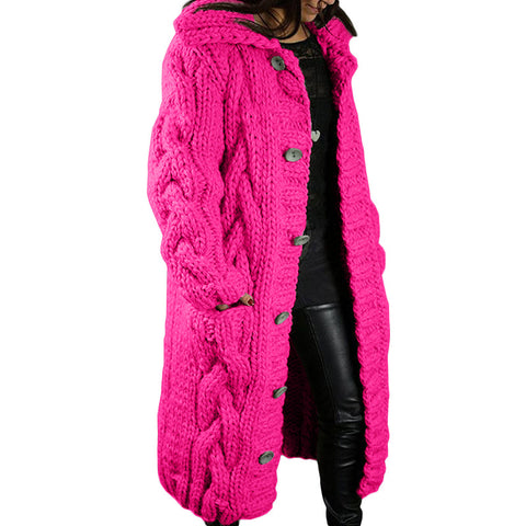 Veste pull grande taille à simple boutonnage m300561 