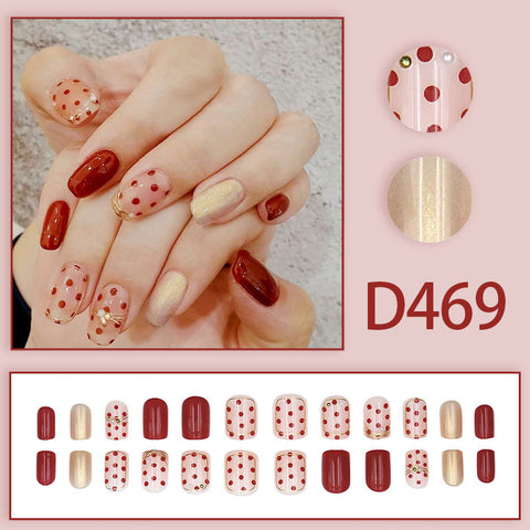 Manucure vent tempérament élégant et frais glace strass transparent amovible portable ongle m5010688