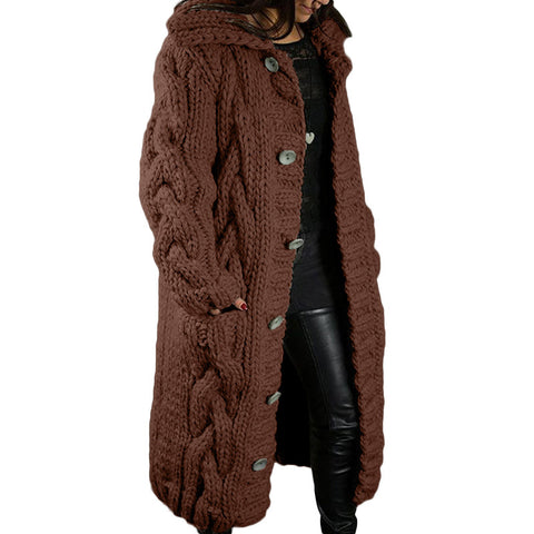 Veste pull grande taille à simple boutonnage m300561 