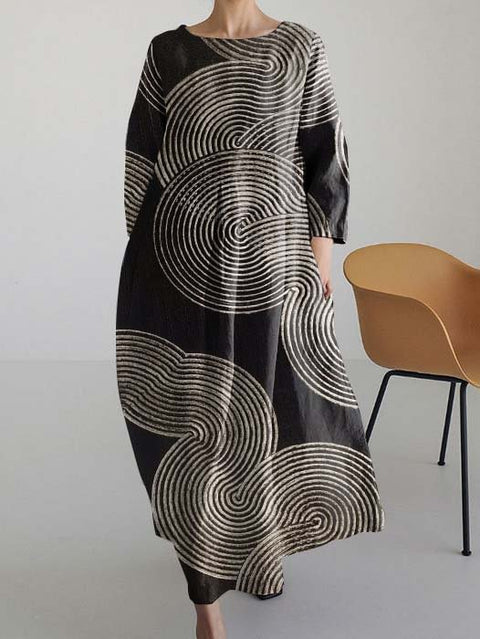 Robe femme à col rond, nouvelle collection m301069