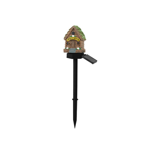 Lampe solaire au sol en forme d'aigle, luminaire décoratif pour cour, villa, écureuil, panda, m3330925