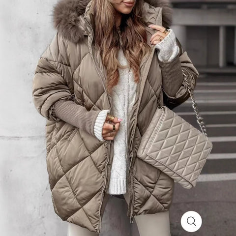 Temperament winter hoodie cardigan jacket m302145