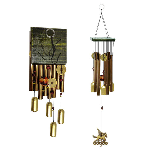 Carillons éoliens en métal et aluminium, pendentifs en cuivre, m3331170