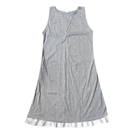 Robe gilet sans manches à poches m300967 
