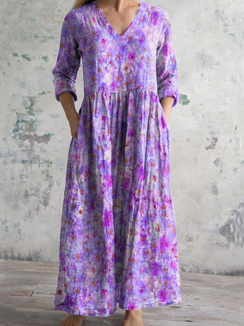 Hängendes Kleid im Slim-Fit-Stil für Damen m301070