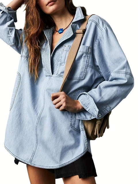 Veste manches longues col en V mode décontracté m302205