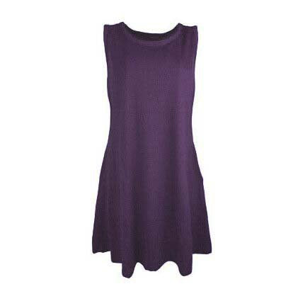 Robe gilet sans manches à poches m300967 
