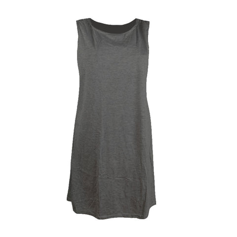 Robe gilet sans manches à poches m300967 