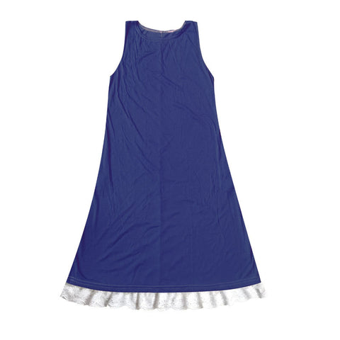 Robe gilet sans manches à poches m300967 
