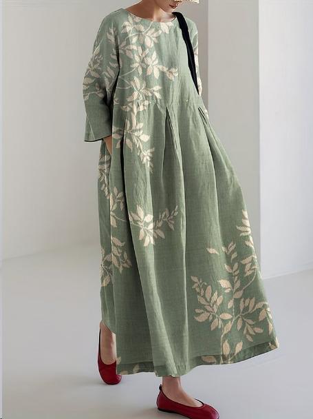 Robe femme à col rond, nouvelle collection m301069 