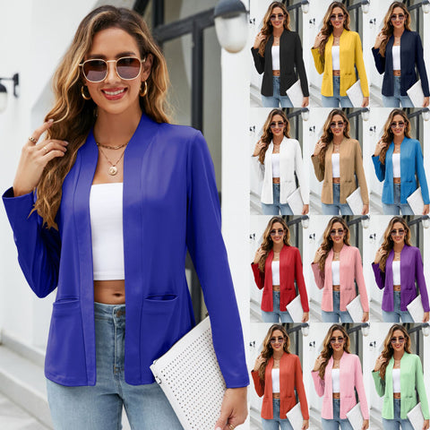 Modischer Damen-Taschenjacken-Blazer m300431 