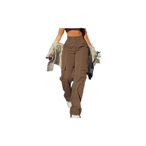 Pantalon droit multi-poches tendance m301370 
