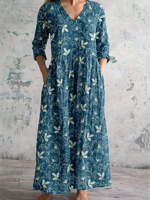 Hängendes Kleid im Slim-Fit-Stil für Damen m301070