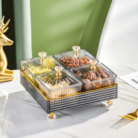 Boîte de fruits secs confits nordique de luxe, ménage m3330612 