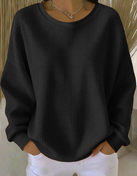 New loose casual autumn and winter long-sleeved crew neck sweater m302234