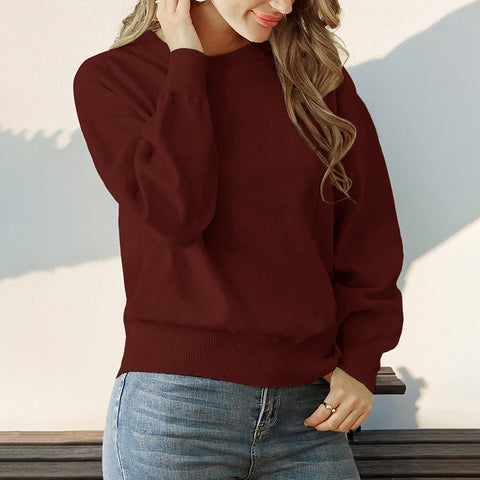 Herbst frauen liebe rundhals pullover frauen m300619 