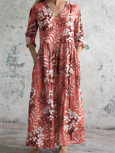 Hängendes Kleid im Slim-Fit-Stil für Damen m301070