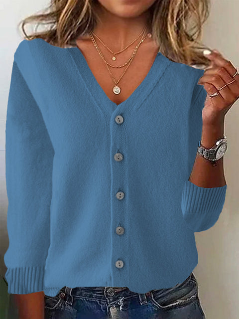 Knitted cardigan women's spring and summer knitted jacket long-sleeved sweater cardigan large size autumn coat women's m301990