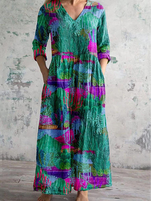 Hängendes Kleid im Slim-Fit-Stil für Damen m301070