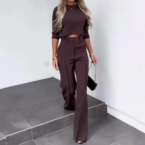Casual anzug frauen zwei-stück anzug frauen kleidung m301198 