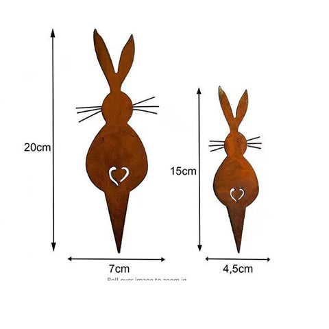 Gartenzaubereien Lapins de Pâques m3330999