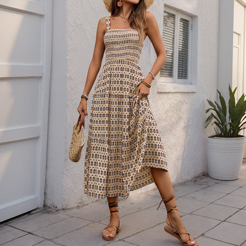 Robe à bretelles pendulaires m300831 