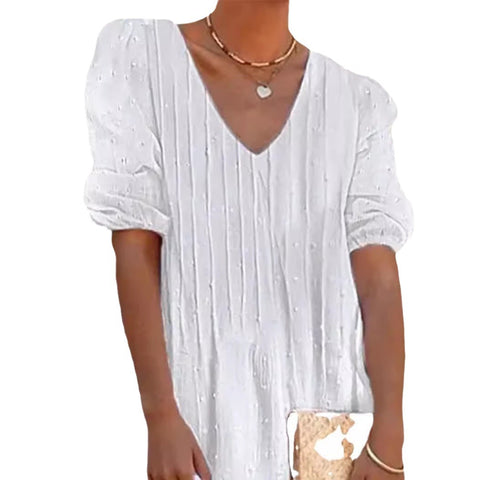 Robe d'été en dentelle à boules de poils pour femme m300736 