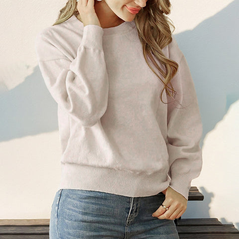 Herbst frauen liebe rundhals pullover frauen m300619 