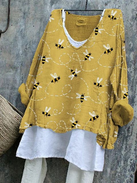 Pull décontracté à manches longues et col rond, imprimé, T-shirt une pièce m301042
