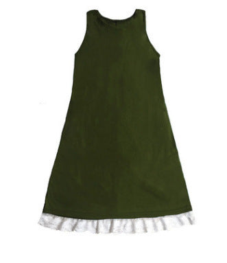 Robe gilet sans manches à poches m300967 