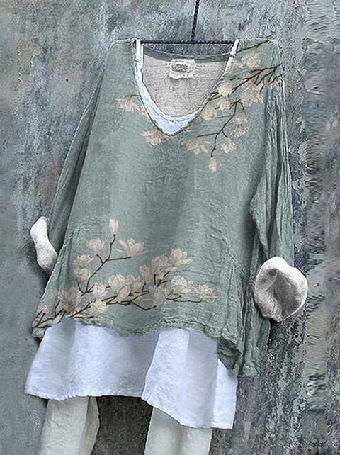 Maillot une pièce à manches longues et col en V, impression numérique 3D m301043