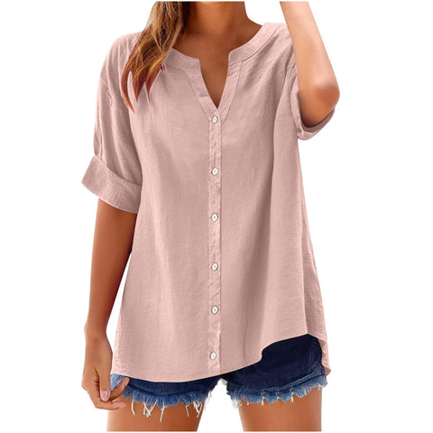 Chemise d'été ample et polyvalente m301355 
