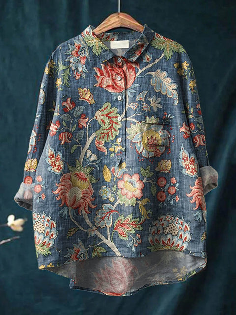 T-shirt ample à col ras du cou pour femme, grande taille, décontracté, imprimé, m301283 