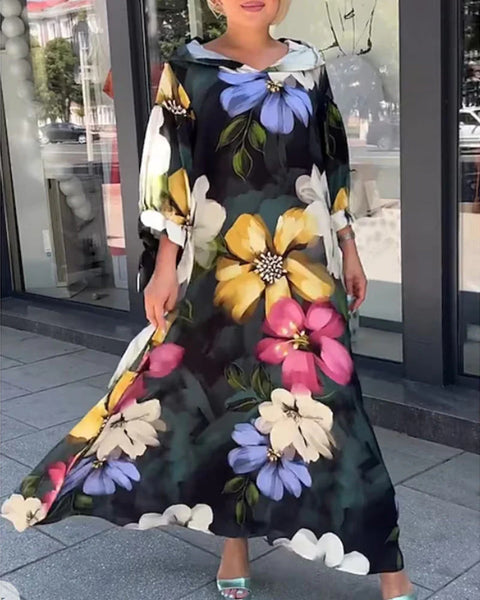 Robe femme à col rond, nouvelle collection m301069